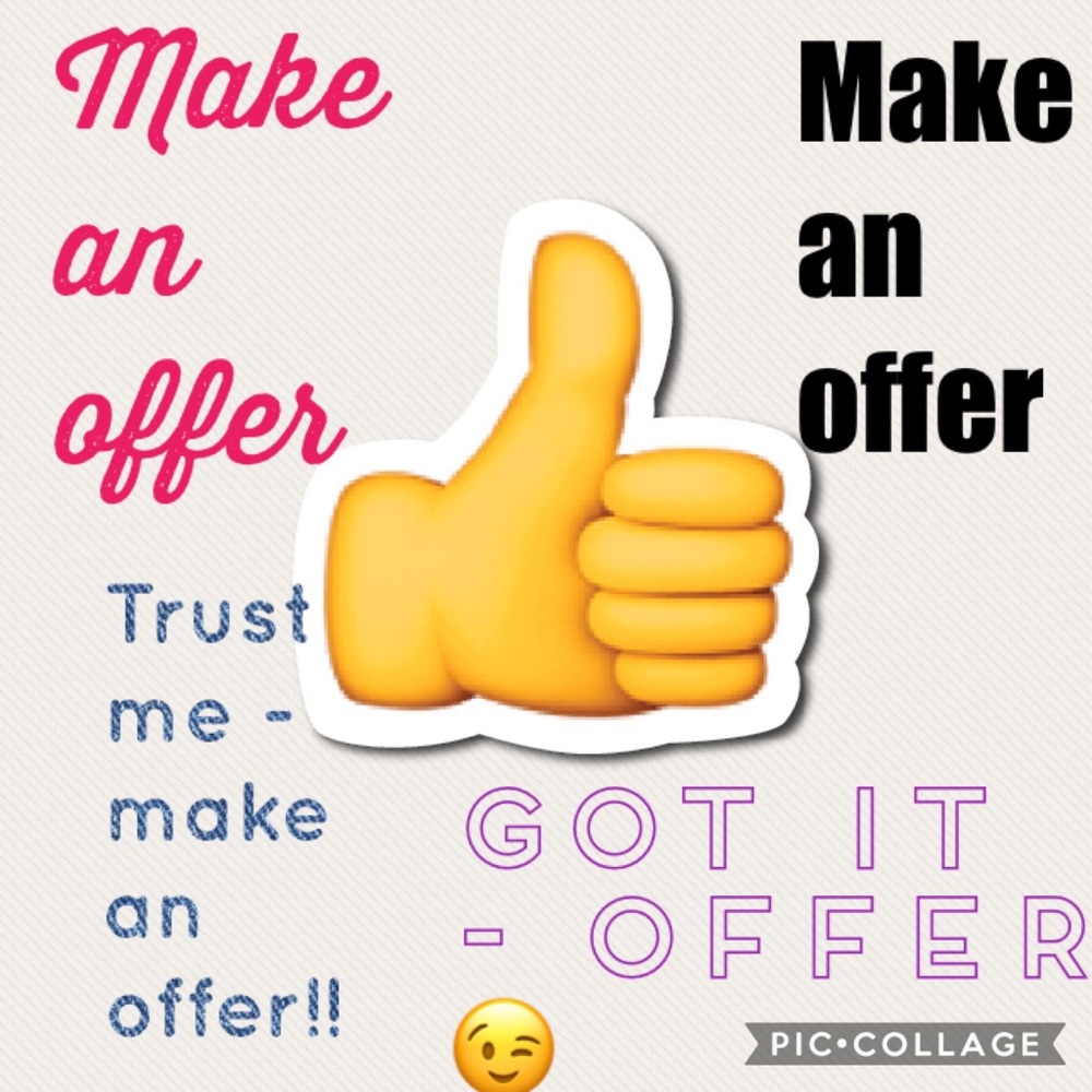 👍🏻 Make an offer! 👍🏻